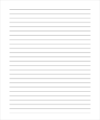 Ein beigelegtes linienblatt ermöglicht gerades schreiben.weitere informationen zum dopppelheftformat: Lined Paper Template 12 Download Free Documents In Pdf Word Paper Template Paper Template Free Lined Paper