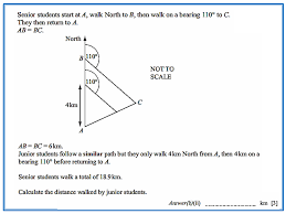 Similar Triangles And Bearings Similar Triangles Mathematics Senior Student