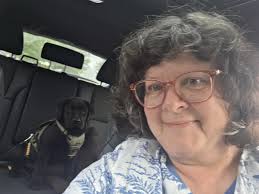 For all those at the picnic last Sunday will remember Molly talking to a  women about a dog who was walking in the park. A week later and welcome  Charley: she sent