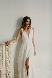 Though artificial pearls are used for the wedding dress embellishment, they are still. 10 Stunning Simple Wedding Dresses For Minimalist Brides Oh Best Day Ever