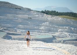 The site gets its name from the numerous the coolest of these facts about pamukkale might be the the underwater section of hierapolis. Pamukkale And Hierapolis See The Cotton Castle Without The Crowd