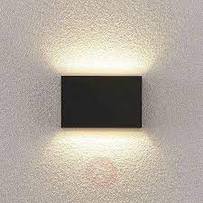 35 Lindby Jarte Led Outdoor Wall Light 20 Cm Up Down Lights Ie Wall Lights Led Outdoor Wall Lights Outdoor Wall Lighting