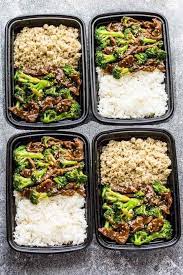 Beef Broccoli And Rice Prep Meal Lunch Recipes Healthy Dinner Meal Prep Workout Food