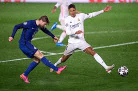 Real madrid's alvaro odriozola stops chelsea's antonio rüdiger by foul means rather than fair. Jsjgz4fp8a 5rm