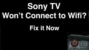 Hi, i've had my android tv now for about 3 months and never had any connection issues. Sony Tv Won T Connect To Wifi Fix It Now Youtube