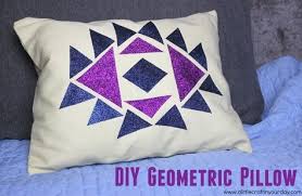 Continue to 8 of 22 below. Let S Create Awesome Room Decor Ideas For All Your Room Decorating Projects This Spring Who Wouldn T Want To Update Pillow Crafts Diy Pillows Geometric Pillow