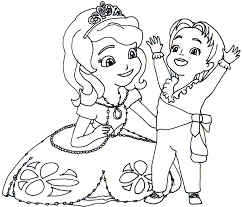 Keep your kids busy doing something fun and creative by printing out free coloring pages. Sofia The First Printable Coloring Pages Coloring Home
