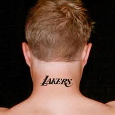 All images and logos are crafted with great workmanship. Lakers Temporary Tattoo Sticker Ohmytat