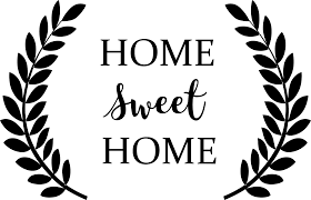 Download Free Svg File Home Sweet Home With Laurel Wreath Svg Free Files Svg Quotes Cricut