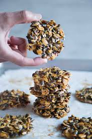 Add the flaked almonds and the candied orange diy video tuorial: Easy Flourless Almond And Seeds Florentines Chinese New Year