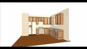 How to design a kitchen in 11 steps now that you have a list of all the elements you'd like in your kitchen design, outlined your kitchen, and chosen a kitchen layout, you'll want to start getting specific. Simple Kitchen Layout Youtube