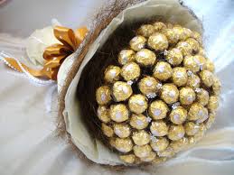 Ferrero Rocher Bouquet Shown Pcs For Quoteko Com Sussigkeiten Basteln Kreative Anrichtungsideen Susse Ideen