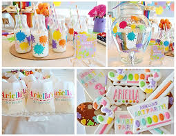 Ariella S 3rd Birthday An Art Party Project Nursery Art Themed Party Art Birthday Party Art Birthday
