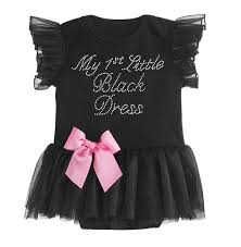 My 1st Little Black Dress Onesie Dresses 5t Black Dress