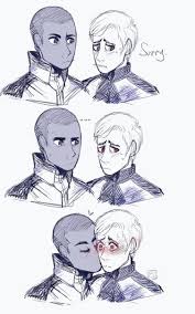 He S Supposed To Blush Blue Detroit Become Human Connor Detroit Become Human Detroit Art