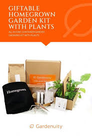 Giftable Homegrown Garden Kit With Plants Garden Kits Homegrown Plant Collection