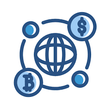 Coinbase cryptocurrency exchange bitcoin ethereum, bitcoin, blue, text, logo png. Bitcoin Currency Money Exchange Icon Free Duo Tone Line Icons