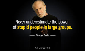 Never argue with stupid people, they will drag you down to their level and then beat you with experience. Top 25 Stupidity Quotes Of 1000 A Z Quotes