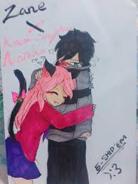 💘Zane X Kawaii~Chan Fanart💘 | Aphmau Amino