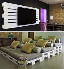 Pallet Faidate Home Theater Idee Per Decorare La Casa Progetto Casa Pallet Fai Da Te