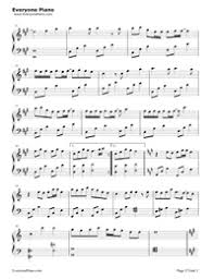 Think of you) is a song by japanese singer songwriter mai kuraki, taken from her fourth compilation album mai kuraki x meitantei conan collaboration best 21: Togetsu KyÅ Kimi Omou Free Piano Sheet Music Piano Chords