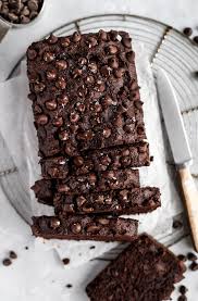 Healthy Chocolate Banana Bread Gluten Free Paleo Ambitious Kitchen Recipe In 2020 Chocolate Banana Bread Healthy Chocolate Chocolate Banana Bread Recipe