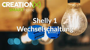 Shelly 1 Installation Einbau In Einer Wechselschaltung Youtube