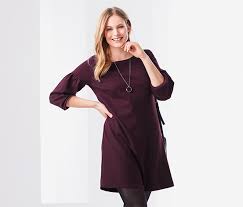 Das kleid besteht aus einem ober. Jerseykleid Mit Ballonarmeln Online Bestellen Bei Tchibo 362854