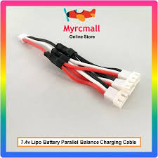 Other uses for the balance connector. 1 To 3 7 4v Rc Lipo Battery Parallel Balance Charging Cable Shopee Malaysia