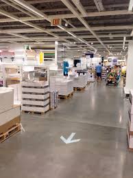 Creative Led Signage At Ikea In Case You Can T Tell From The Photo The Arrow On The Floor Is Pro Floor Signage Led Signage Traditional Bedroom Design