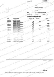 Ireland Bank Statement In 2020 Bank Statement Statement Online
