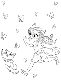 Przygotuj kredki i do dzieła. Enchantimals New Coloring Pages Youloveit Com