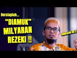 Amalan Ampuh Agar Diamuk Rezeki Ust Adi Hidayat Lc Youtube Kutipan Agama Iman Agama