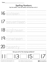 Welcome to the math salamanders number line worksheets collection. Kindergarten Writing Numbers Printable Worksheets Myteachingstation Com