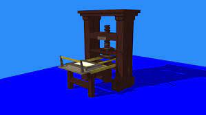 This led to a revolution in the spread of information that opened up the world to. Gutenberg Printing Press With Sketchyphysics 3d Warehouse