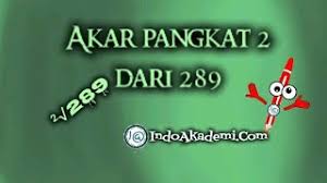 More images for kuadrat dari 289 » Akar Pangkat 2 Dari 289 Hasil Dari 289 Menggunakan Pohon Faktor Youtube