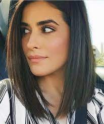 Langer Bob Gerade Lang Kylie Jenner Bob Glatt Lob Longbob Mittellange Haare Frisuren Einfach Haarschnitt Haarschnitt Glatte Haare