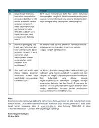 Untuk membuat permohonan kad kredit secara online, anda perlu ada akaun bank kad kredit yang anda mahu mohon. Bank Diarah Tangguh Bayaran Pinjaman Individu Dan Pks Selama 6 Bulan Soyacincau Com