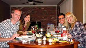 And what a dinner party that was! Double Date Dinner Party At Home Friday We Re In Love
