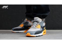 Nike Air Max 90 Essential Pale Grey Black Anthracite Laser Orange Asphaltgold Nike Air Max 90s Nike Air Max Nike Air Max 90