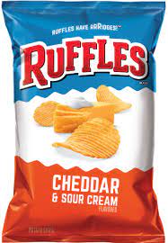 Frito Lay Good Fun Sour Cream Chips Sour Cream Potatoes Potato Chip Flavors