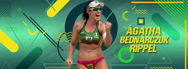 Agatha e duda entram em quadra às ⏰ 10 horas (horário de brasília) e enfrentam a equipe chinesa wang / x.y.xia na segunda rodada do torneio de tóquio . Agatha Bednarczuk Rippel Facebook