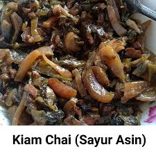 Sayur asem or sayur asam is an indonesian vegetable soup. Kiam Chai Sayur Asin Picture Of Rumah Vegge Tebing Tinggi Tripadvisor