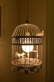 Bird Cage Decor Ideas Pinterest Bird Cage Lighting Caged Lamp Cage Light Bird Cage Decor