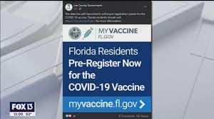 Get the latest information & answers to frequently asked questions about a coronavirus vaccine. Florida Launches Pre Registration Website For Covid Vaccinations Youtube