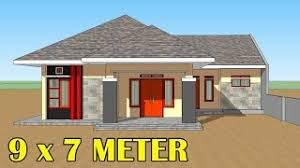 Rumah tersebut tidak harus mewah dan luas namun diusahakan mampu menjawab kebutuhan keluarga akan tempat berteduh yang memenuhi syarat. Desain Rumah 7 X 9 Meter 3 Kamar Tidur Atap Limas Sketchup Design Youtube