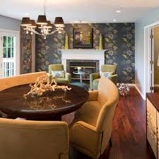 This dining table and benches set will create an appearance of space which is advisable if you have a comparatively small dining space. Photos Hgtv