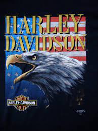 1991 Harley Davidson 3d Emblem Teeshirt Rare Vintage American Eagle Flag Emblem Logo By Shirtsforeveryone17 On Ets Harley Davidson Harley Harley Davidson Motor
