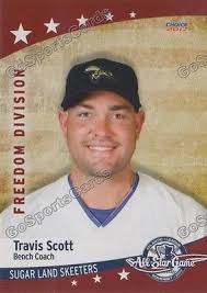 2017 Atlantic League All Star Freedom Travis Scott Sugar Land Skeeters CO