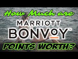 Marriott Bonvoy New Award Chart Youtube